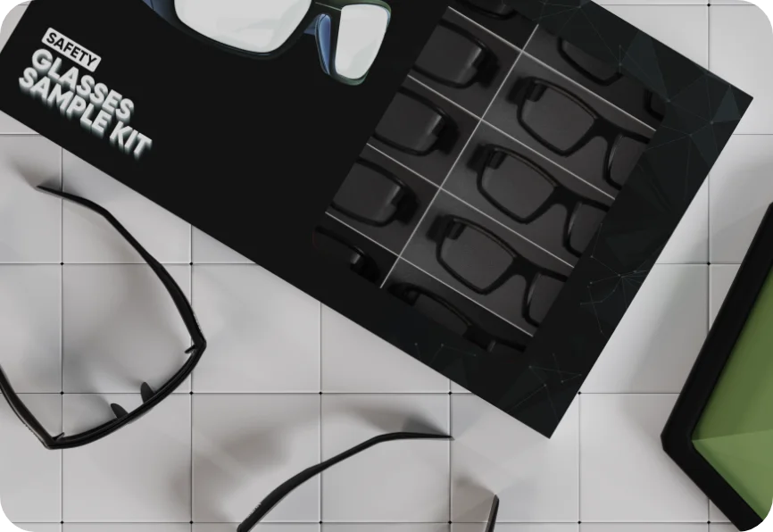 12 Safety Frame Sample Kit